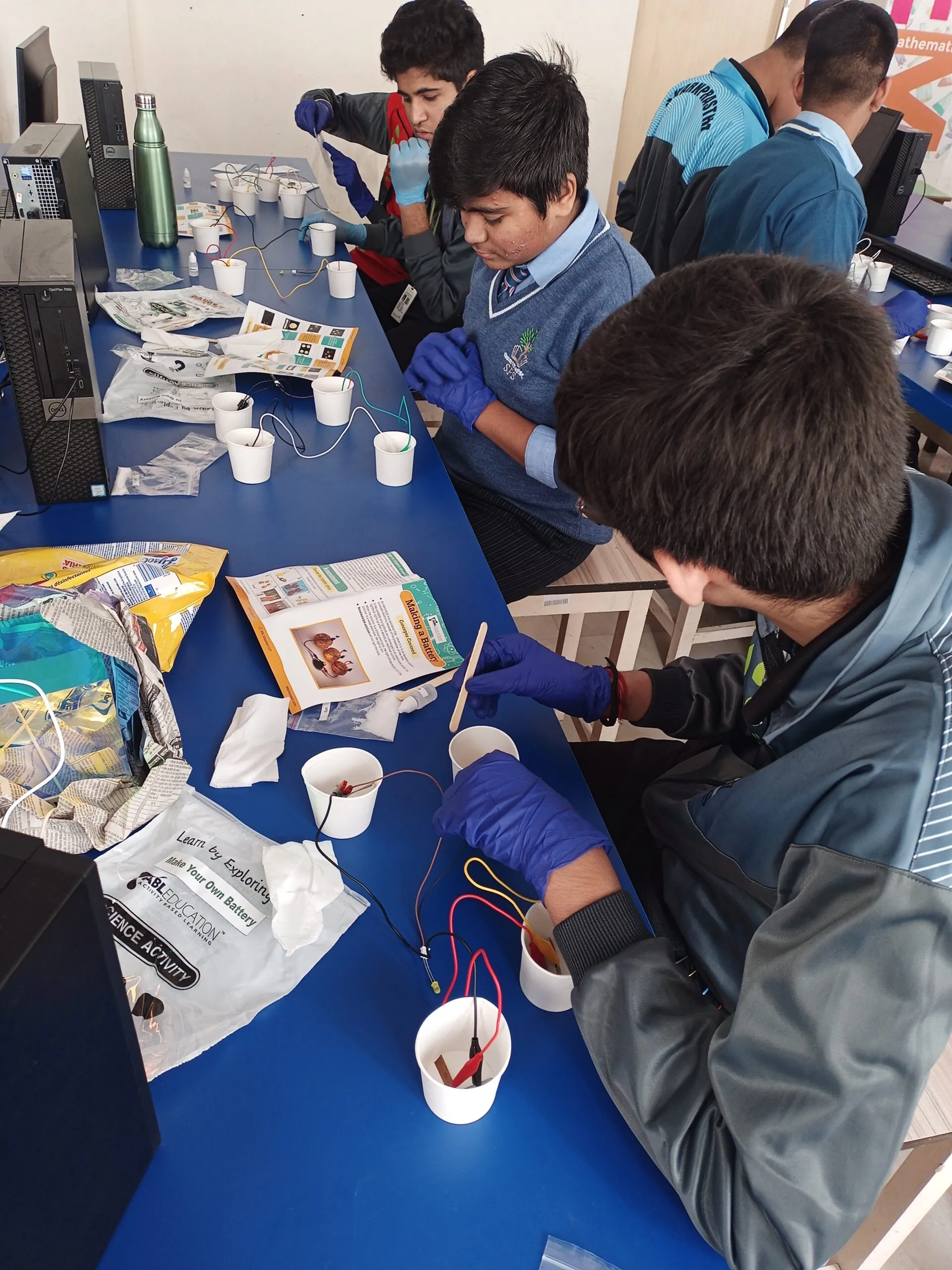 BRAINIAC program hands-on AI lab activity