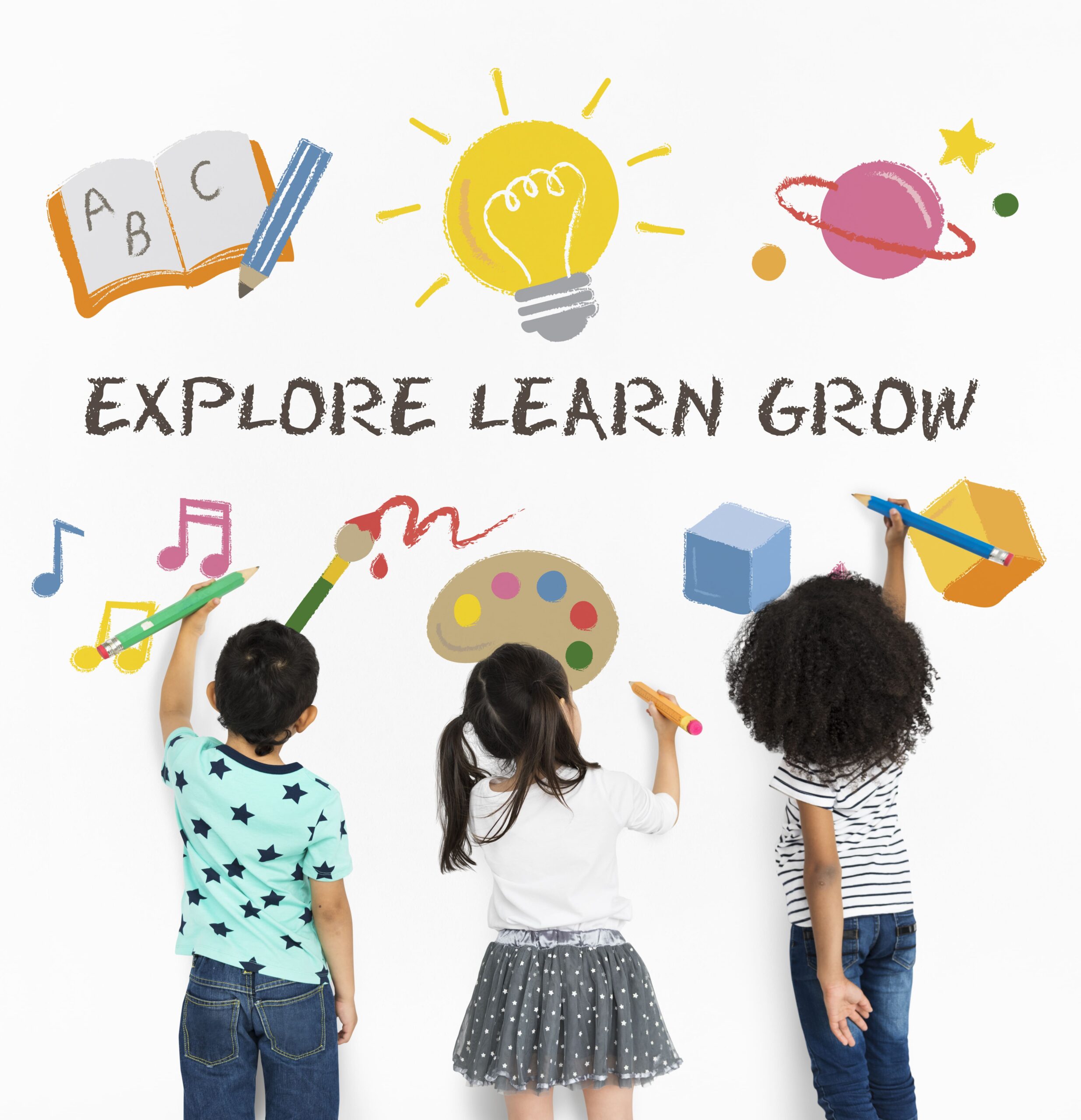 Students exploring hands-on science and STEM projects in the STEM Explorers program